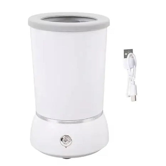 Electric Dog Paw Cleaner & Massager Portable USB Rechargeable Paw Washing Cup for Small to Medium Dogs ABS Silicone Bristles 1500Mah Battery Easy One-Button Operation Pet Grooming Tool